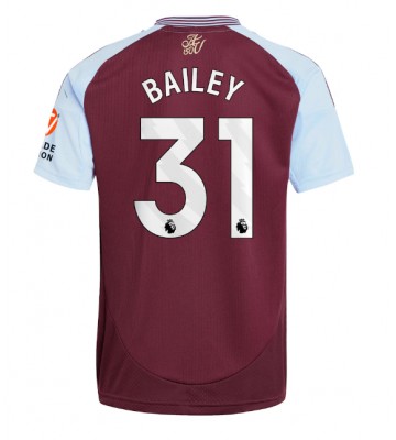 Aston Villa Leon Bailey #31 Hjemmebanetrøje 2024-25 Kort ærmer
